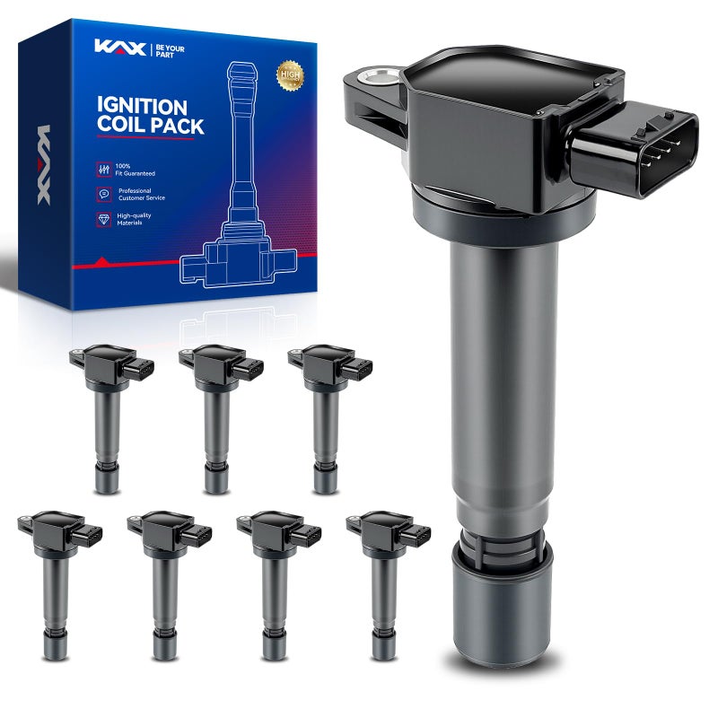 KAX UF574 Ignition Coil 8 Packs Fit for XC90 2005-2011,S80 2007-2010 - Image 1
